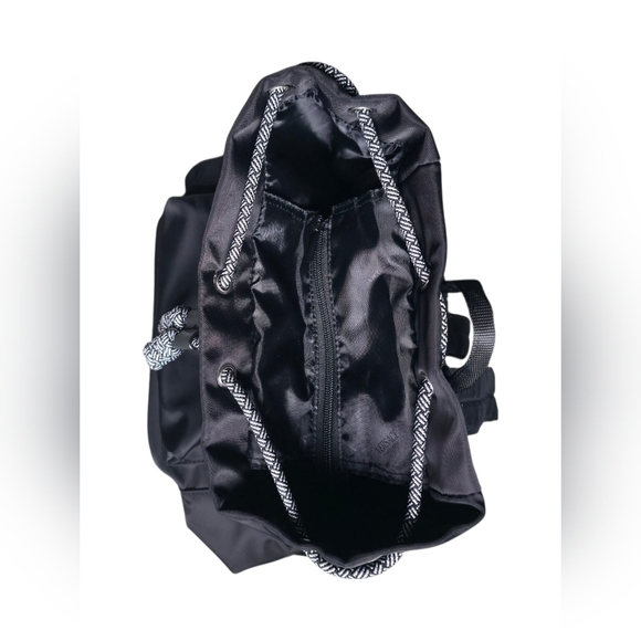 New Versace Black Nylon  Backpack - Picture 5 of 5